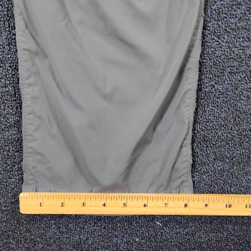 LL Bean Cresta Hiking Pants Mens 32x34 Gray Nylon Spandex Outdoor Cargo Trousers - Picture 6 of 10